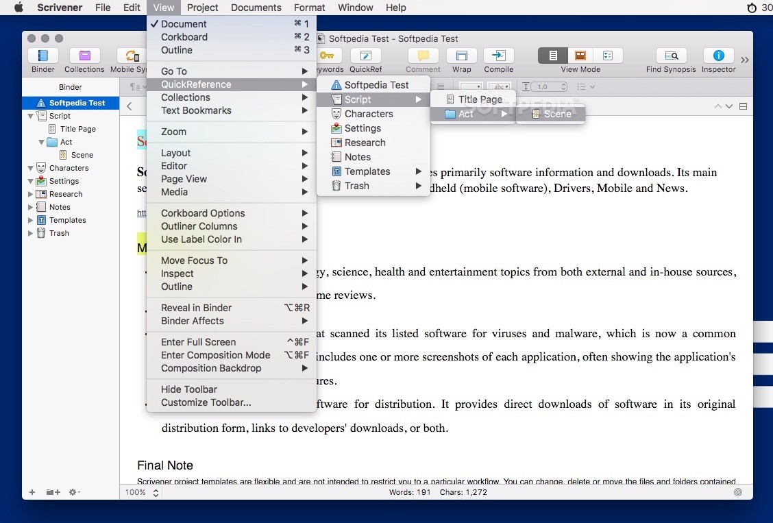Scrivener 3 Mac Download Trial